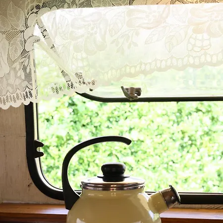 Oma Edda - Glamping In Kultigem Wohnwagen Auf Seeblick * Neustadt in Holstein